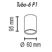 Накладной светильник Tubo Tubo6 P1 24
