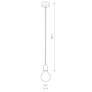 Светильник подвесной Silicone 6404