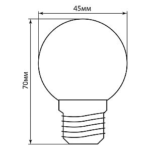 Светодиодная лампа LB-37 25116