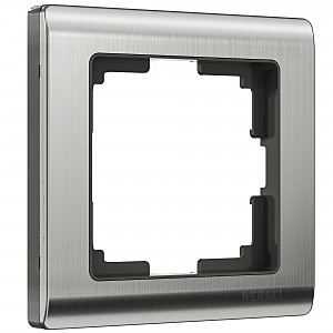 Рамка W0011602/ Рамка на 1 пост Metallic (глянцевый никель)