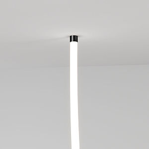 Аксессуар Full light Заглушка для круглого гибкого неона Full light черный (FL 28/20)