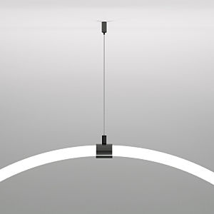 Аксессуар Full light Подвесной трос для круглого гибкого неона Full light черный (2м) (FL 2830)