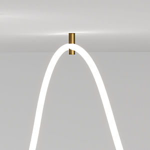 Аксессуар Full light Подвесные крепления для круглого гибкого неона Full light латунь (FL 2880)