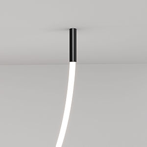 Аксессуар Full light Подвесные крепления для круглого гибкого неона Full light черный (FL 28120)