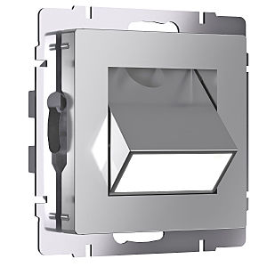 Встраиваемый светильник Werkel W1154706 / Встраиваемая LED подсветка Turn (серебряный)