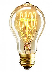 Ретро лампа Bulbs ED-A19T-CL60
