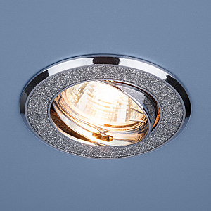 Встраиваемый светильник 611 611 MR16 SL серебряный блеск/хром