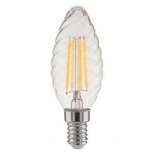 Светодиодная лампа Filament Свеча витая F 7W 3300K E14 прозрачный (BL128) 7W