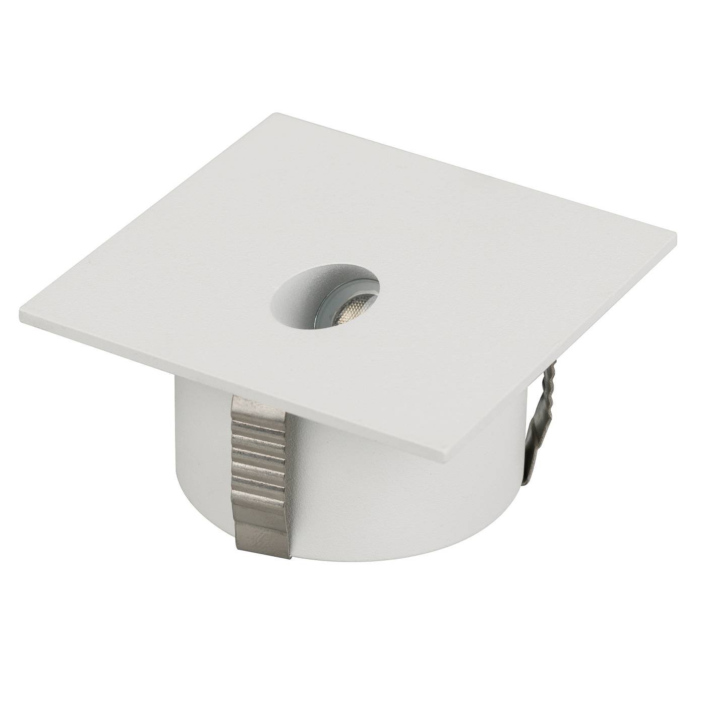 Светодиодный встраиваемый квадратный светильник для стен, лестниц Arlight 025738