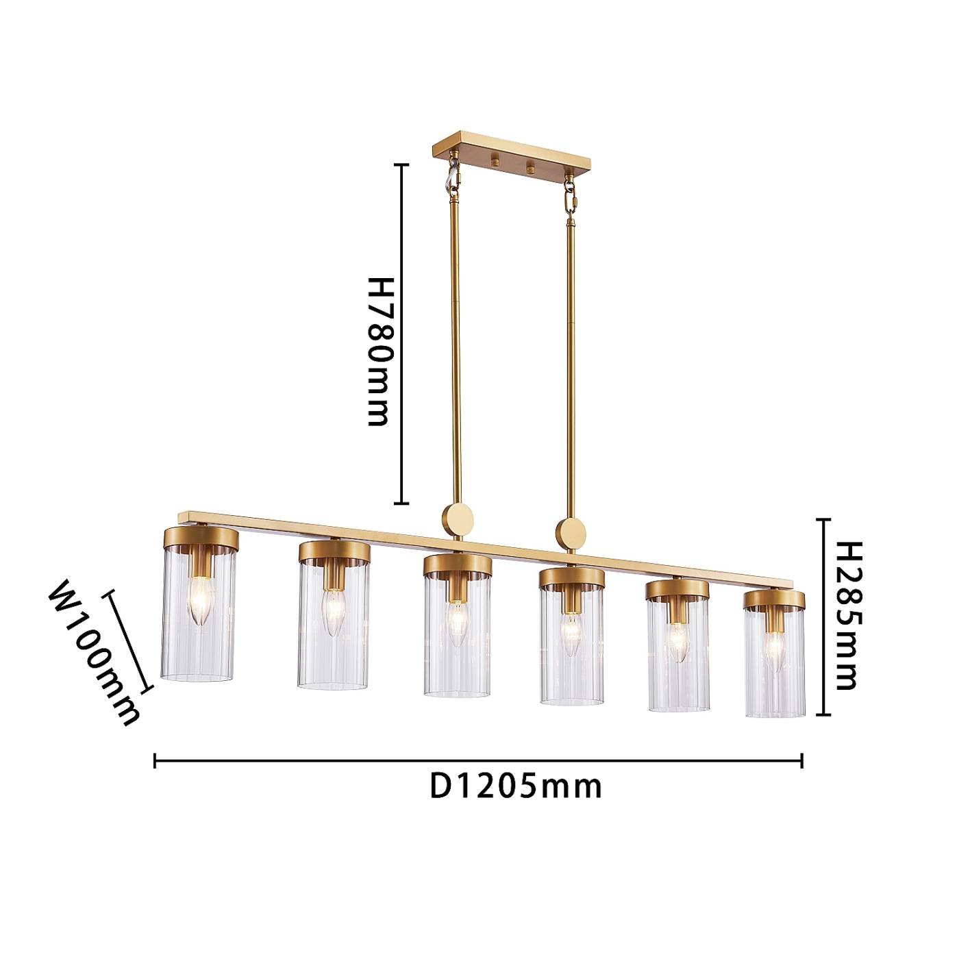 3099-6U Люстра на штанге Favourite Radiales 3099-6U