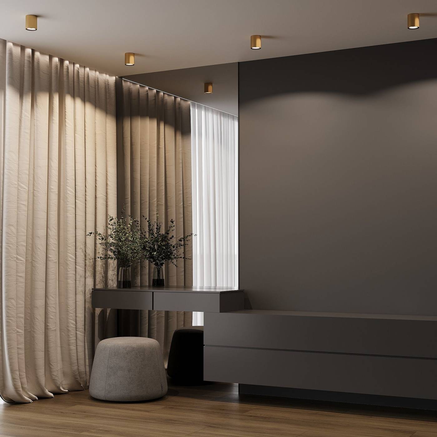 25116/LED 12W 4000K латунь Накладной светильник Elektrostandard Primo 25116/LED 12W 4000K латунь