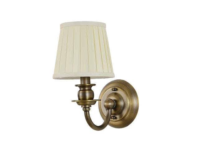 Настенное бра Newport California 3101/A black brass без абажура