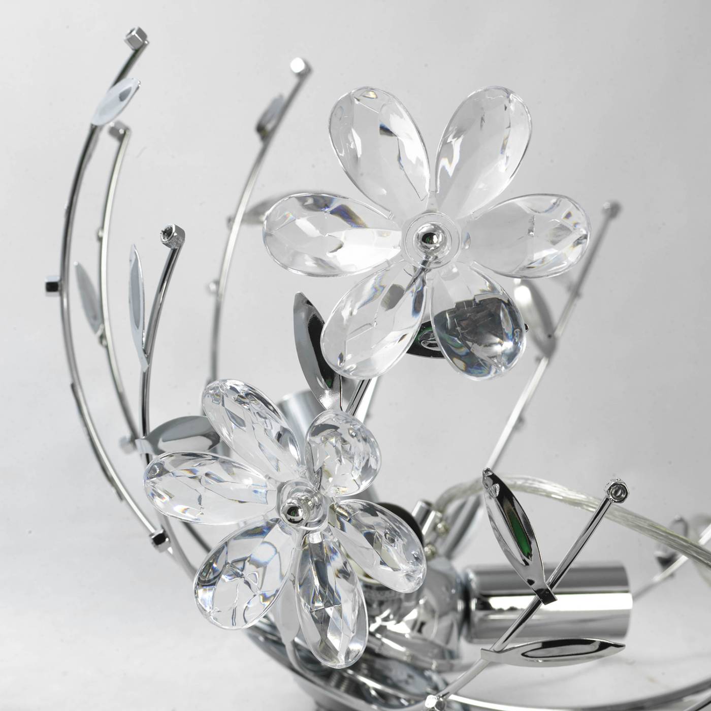 Люстра подвесная с цветочками Phoenix lsp-0184 Lussole