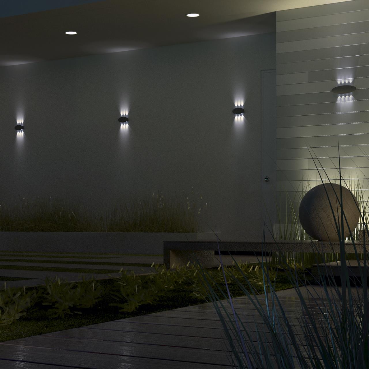 358564 Уличный настенный светильник Novotech Calle 358564