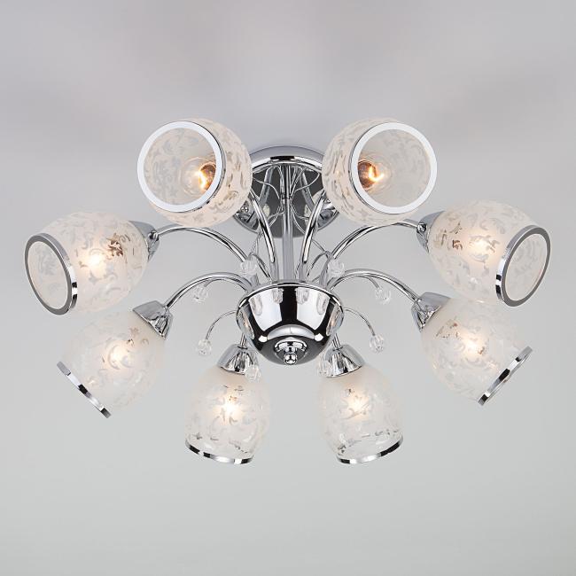 Потолочная люстра Eurosvet Gabriella 30026/8 хром