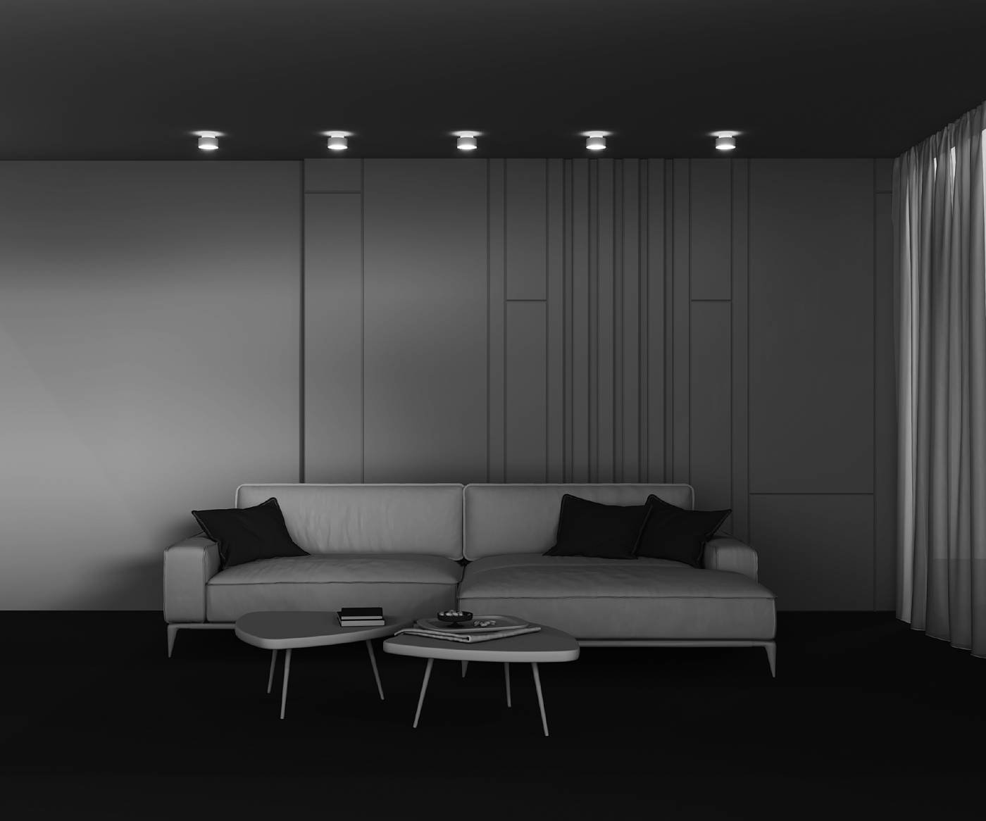 C092CL-GX53-W Накладной светильник Maytoni Space C092CL-GX53-W