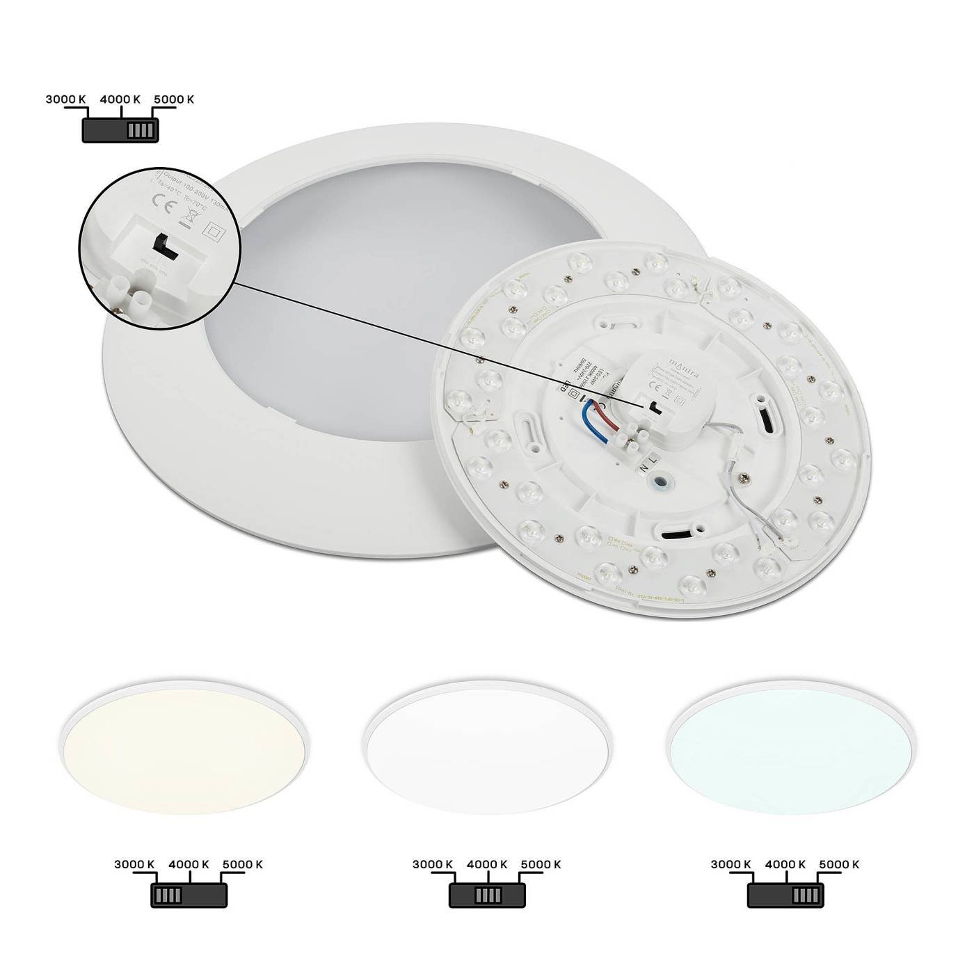 Светильник потолочный Mantra Slim 8691