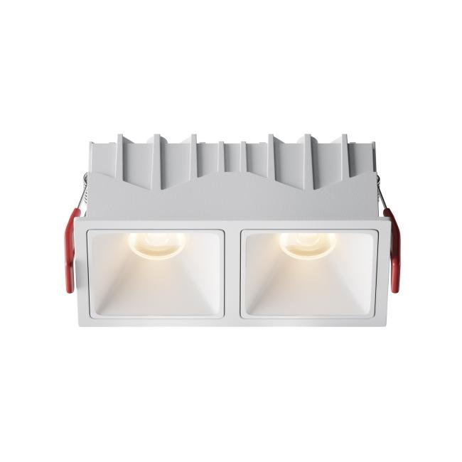 Встраиваемый светильник Maytoni Alfa LED DL043-02-10W3K-SQ-W-1