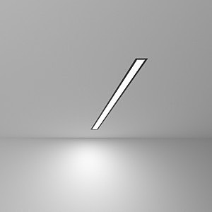 Встраиваемый светильник Elektrostandard Линейный светодиодный встраиваемый светильник 78см 15W 6500К черный матовый (100-300-78)