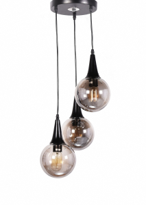 Светильник подвесной Lumina Deco LDP 11191-3 BK