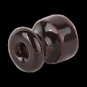WL18-17-02/ Комплект изоляторов без винта 50 шт. (коричневый) Ретро