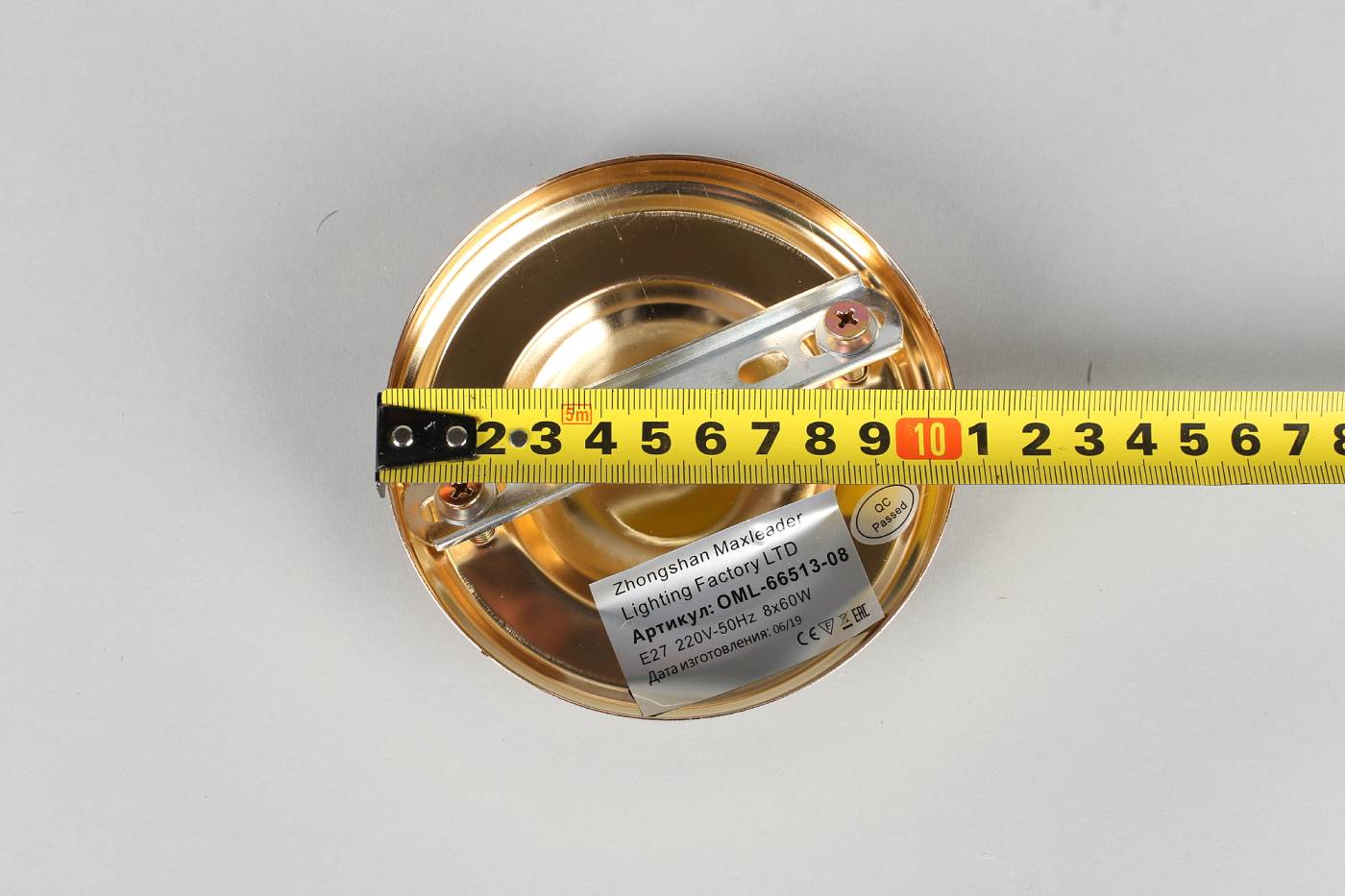 OML-66513-08 Подвесная люстра Omnilux Dronero OML-66513-08