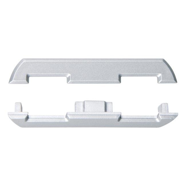 UFE-N08 SILVER B POLYBAG Набор аксессуаров для алюминиевого профиля Uniel UFE-N08 SILVER B POLYBAG