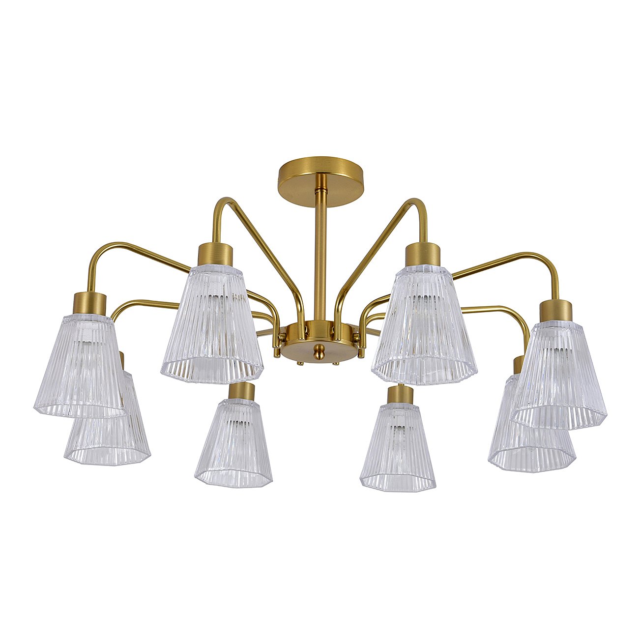 Потолочная люстра Escada Berzelia 150001/8R E14*40W Copper ES0000029