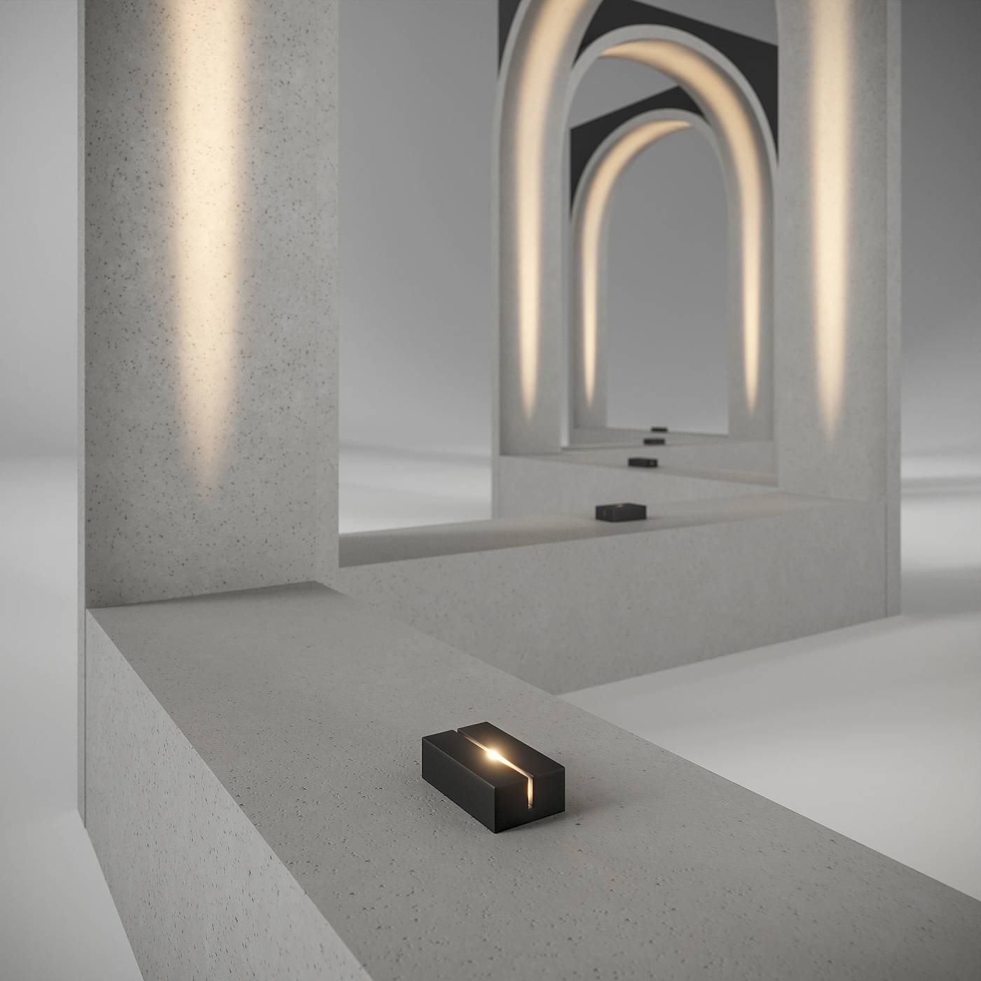 Накладной светильник с узколучевой линзовой оптикой для контурной подсветки оконных проемов Arlight Stripe 052701