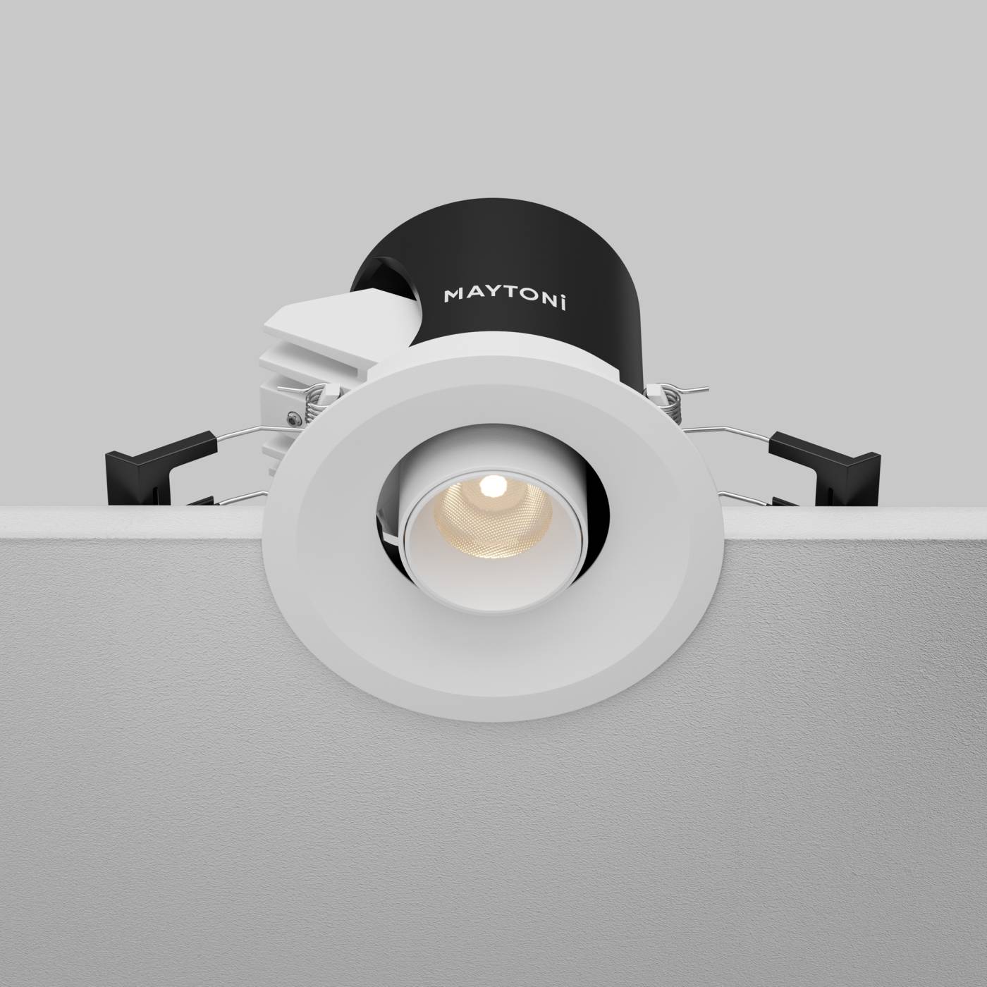 DL127-8W3K-W Встраиваемый светильник Focus LED mini Maytoni DL127-8W3K-W