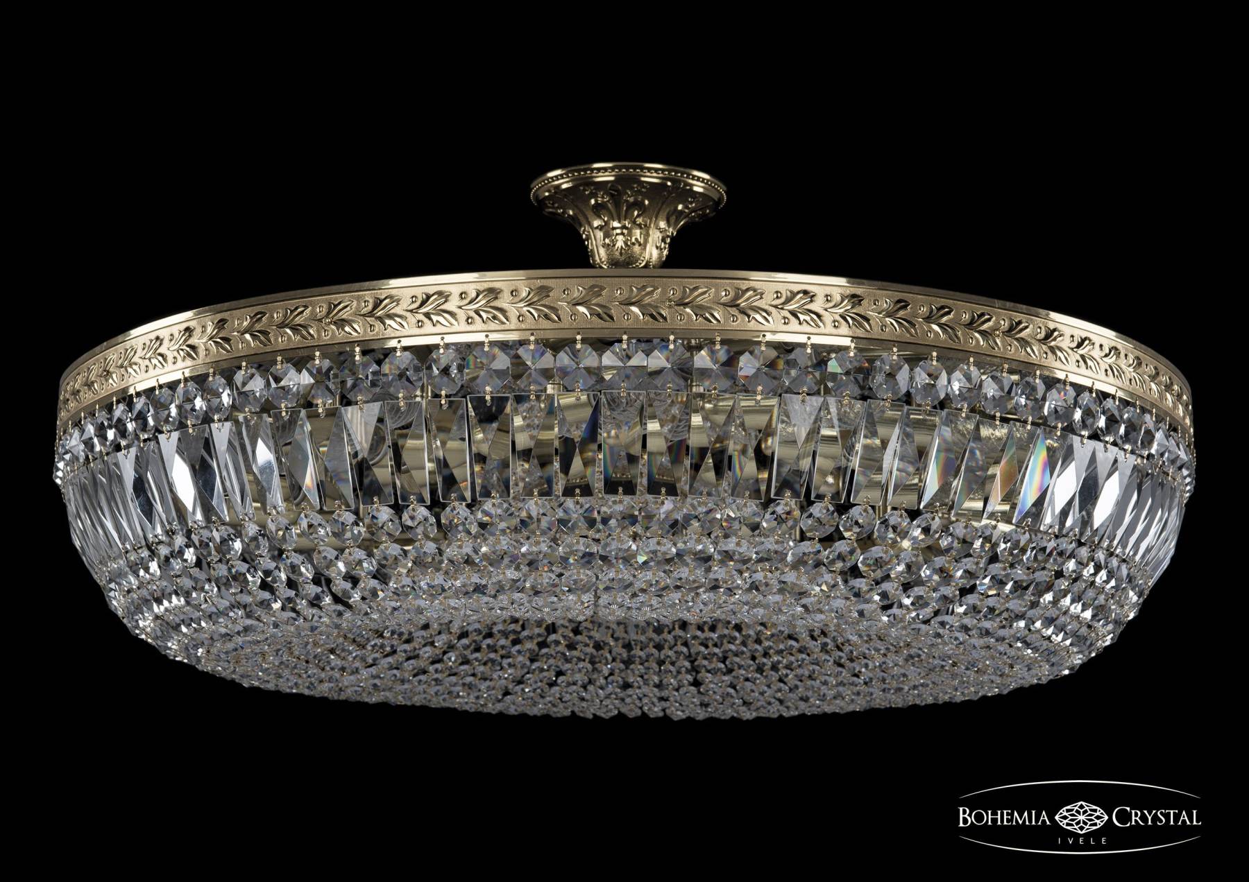19041/80IV G Потолочная хрустальная люстра Bohemia 1904 19041/80IV G