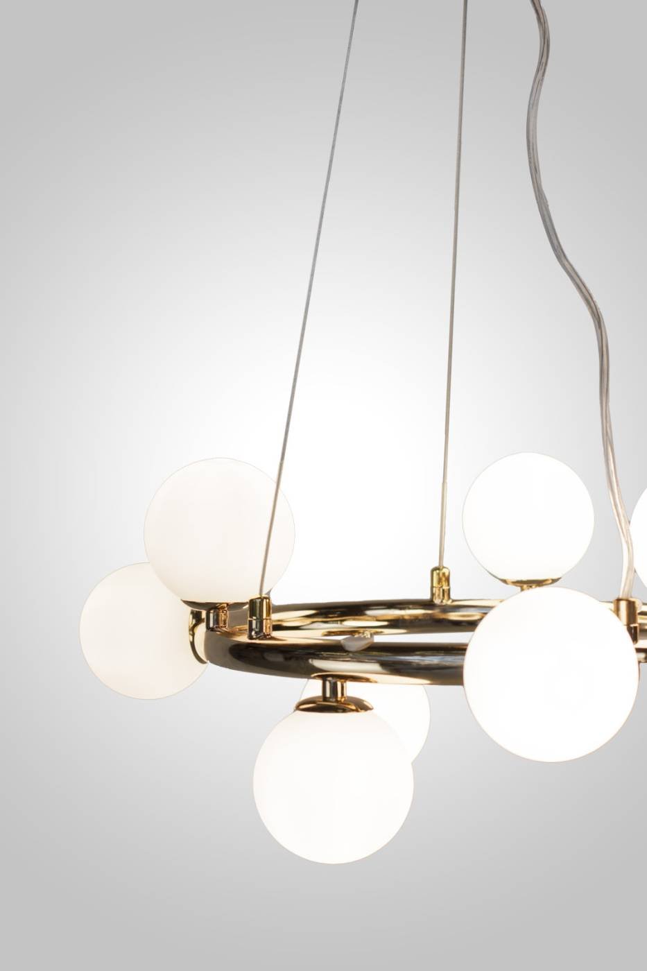 Подвесная люстра AM Group AM488 GOLD D500