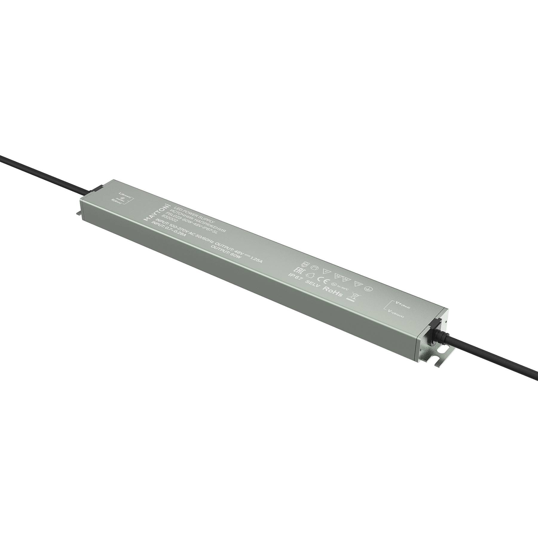 832002 Драйвер для LED ленты Maytoni Источники напряжения 48В 832002
