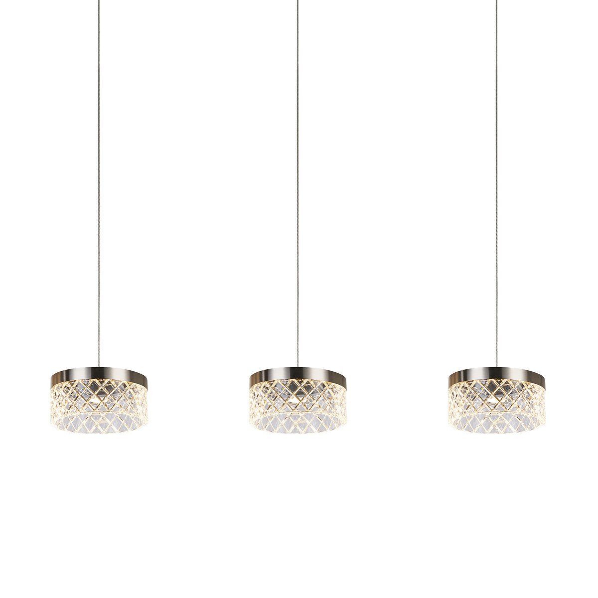 MD21020075-3B satin nickel Светильник подвесной Delight Collection Diamond cut MD21020075-3B satin nickel