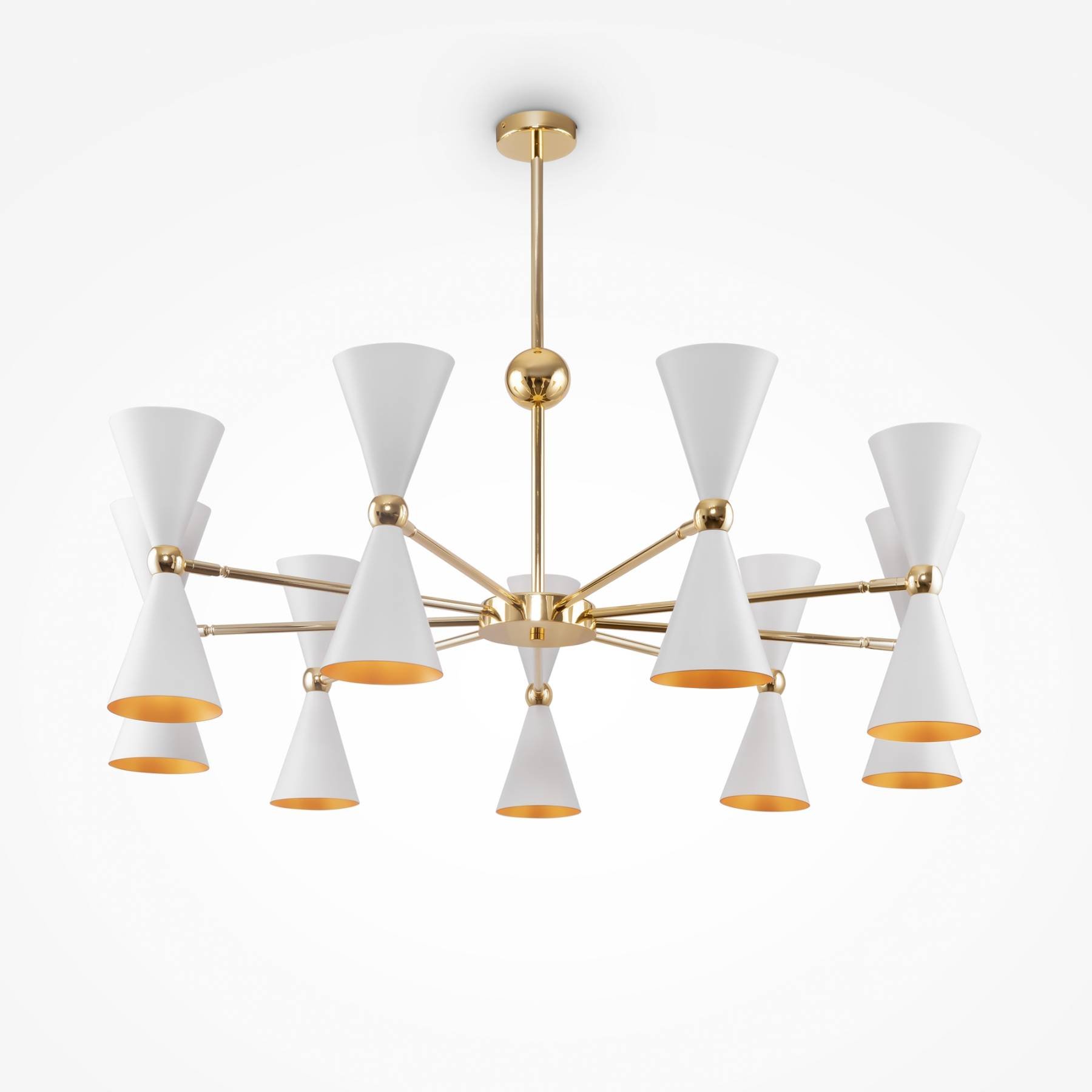 MOD108PL-18WG Люстра на штанге Maytoni Vesper MOD108PL-18WG