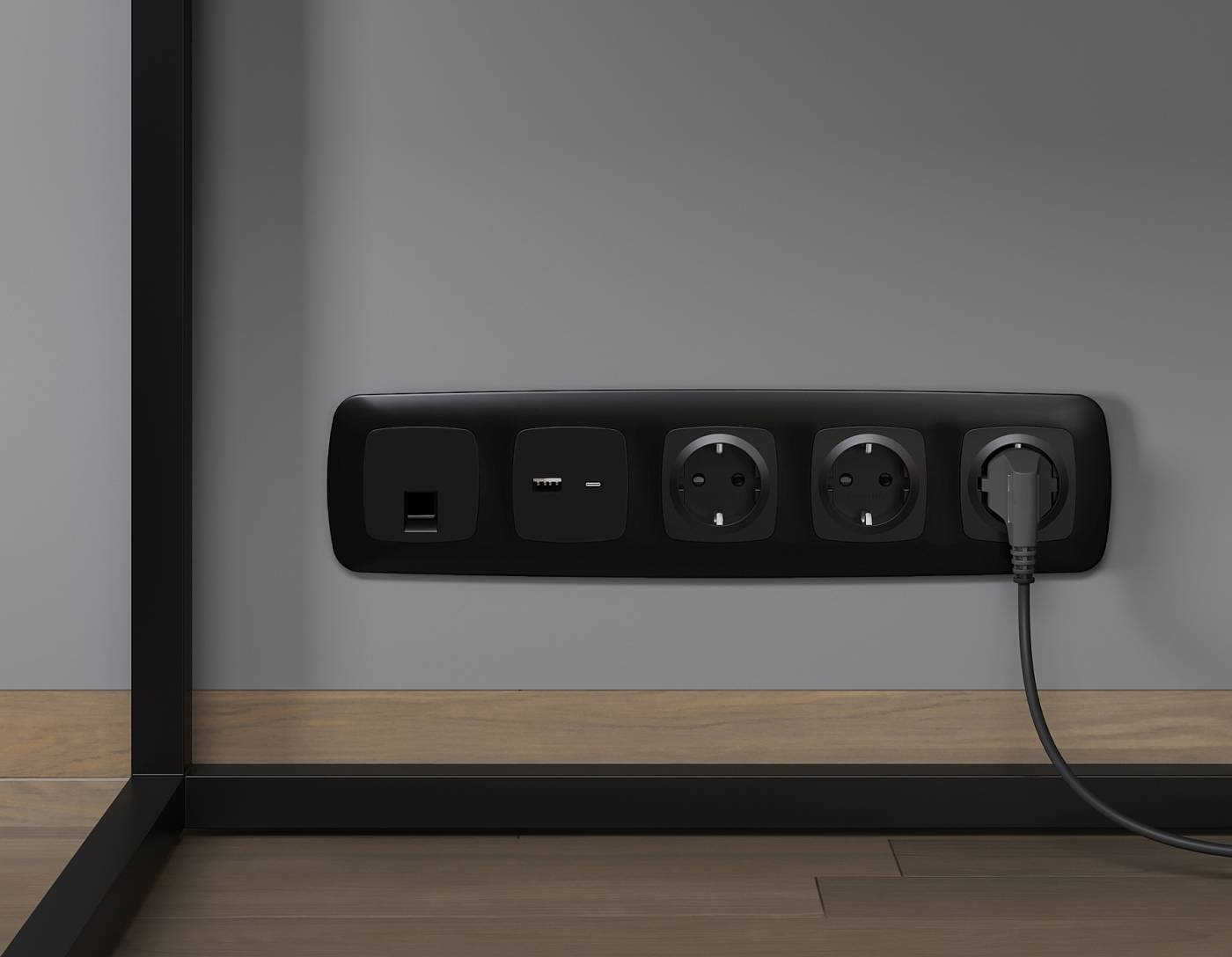 Розетка Ambrella Volt OMEGA MO812005