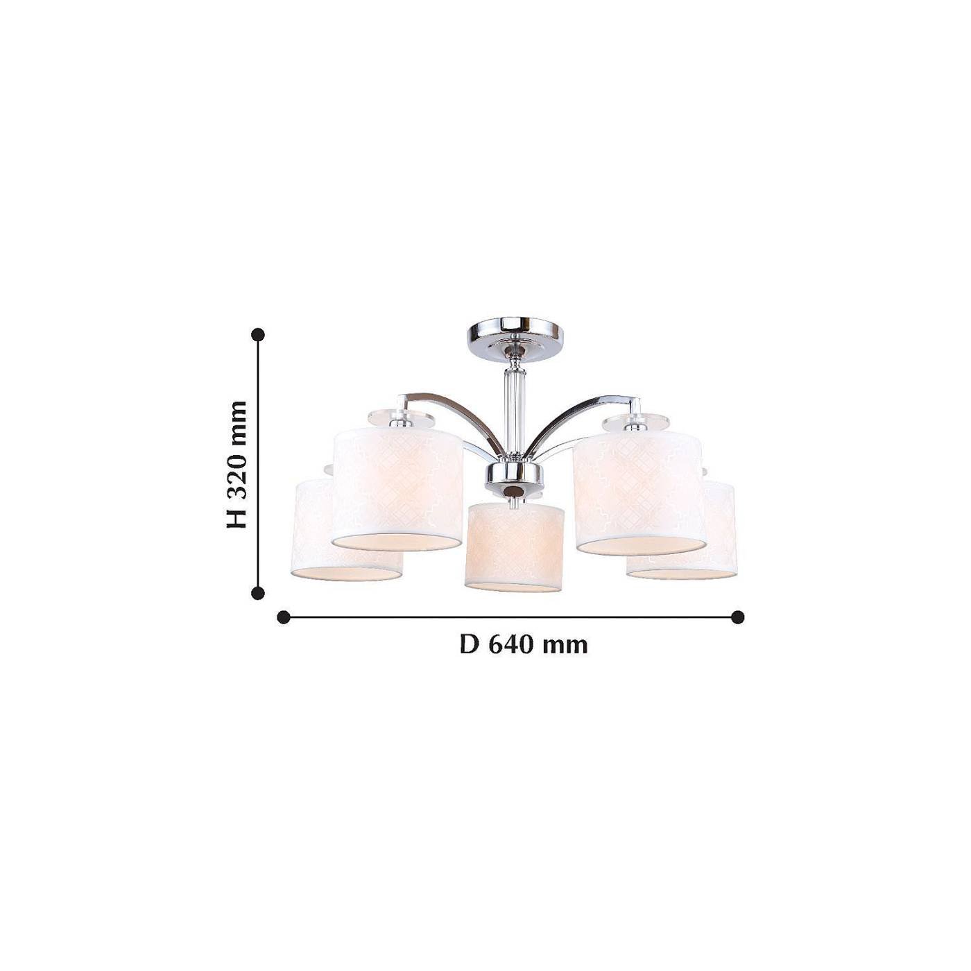 2199-5U Потолочная люстра F-Promo Modum 2199-5U