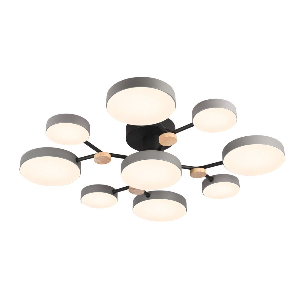 L3201-780 GR Потолочная люстра L LED4U L3201-780 GR