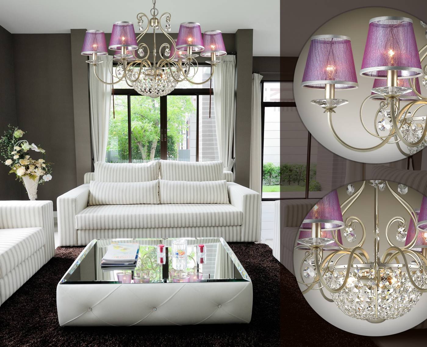3396/9 Подвесная люстра Odeon Light Zibille 3396/9