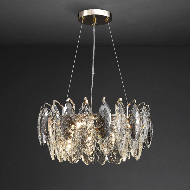 D8011P/R-600 gold/smoky Подвесная люстра Delight Collection D8011P D8011P/R-600 gold/smoky