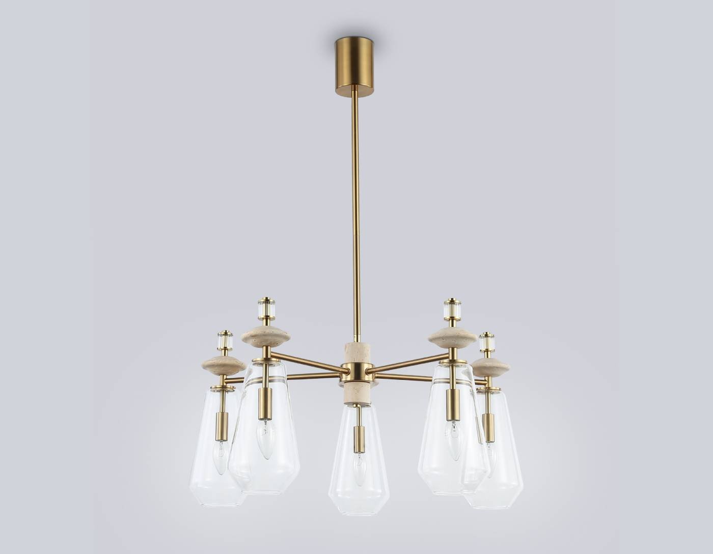 LH53305 Люстра на штанге Ceramo Modern Ambrella LH53305