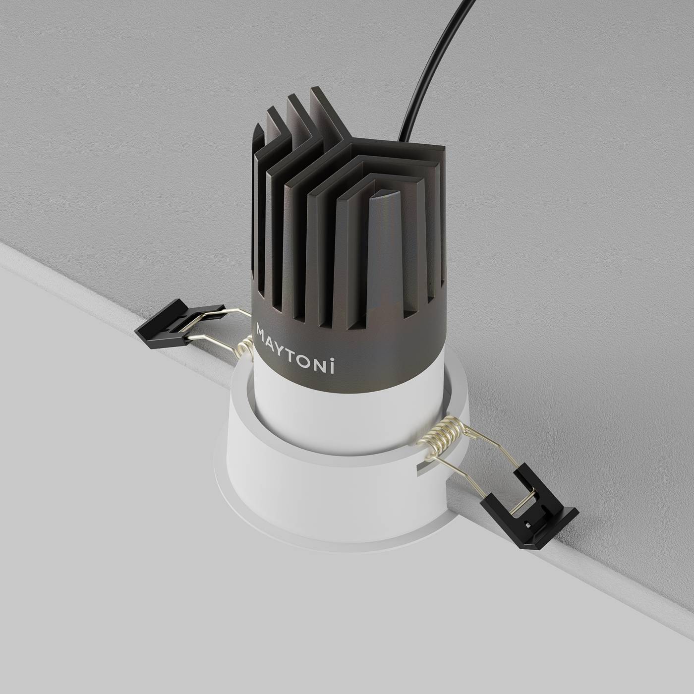 Встраиваемый светильник Maytoni Dip DL118-15W-3K-W