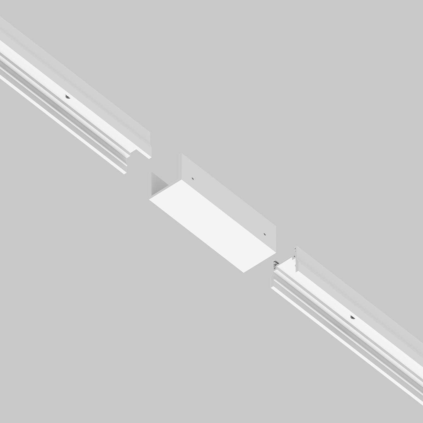 Коннектор прямой для профиля Elasity IP Maytoni Elasity IP O-TR001-SC180-W