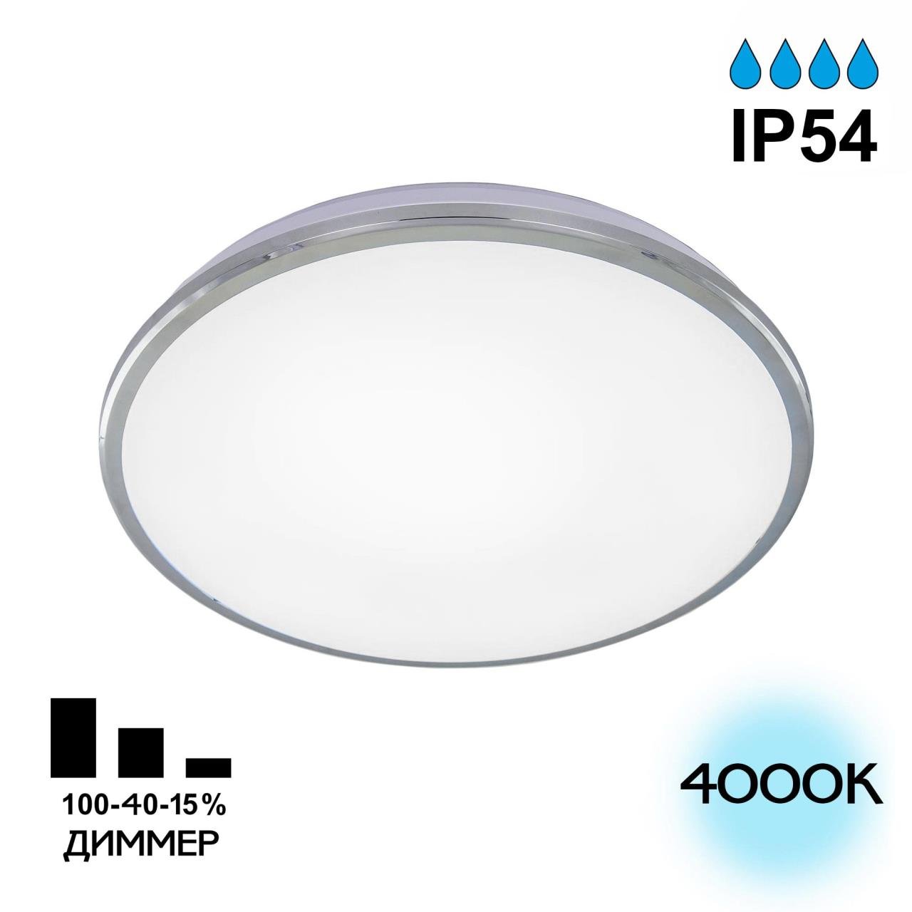 Потолочный светодиодный светильник Citilux Луна CL702301N
