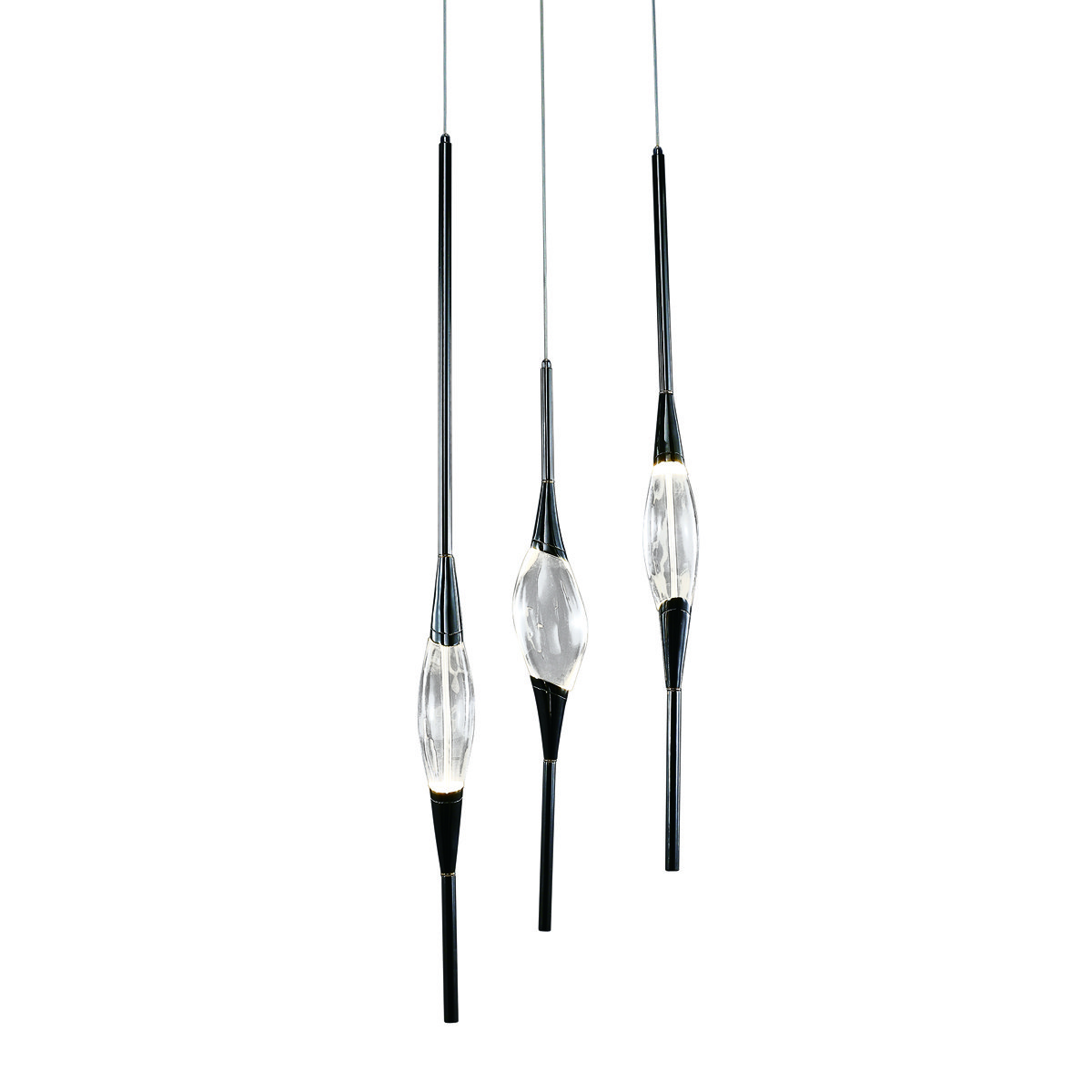 OM82112-3 pearl black Светильник подвесной Delight Collection Pezzo OM82112-3 pearl black