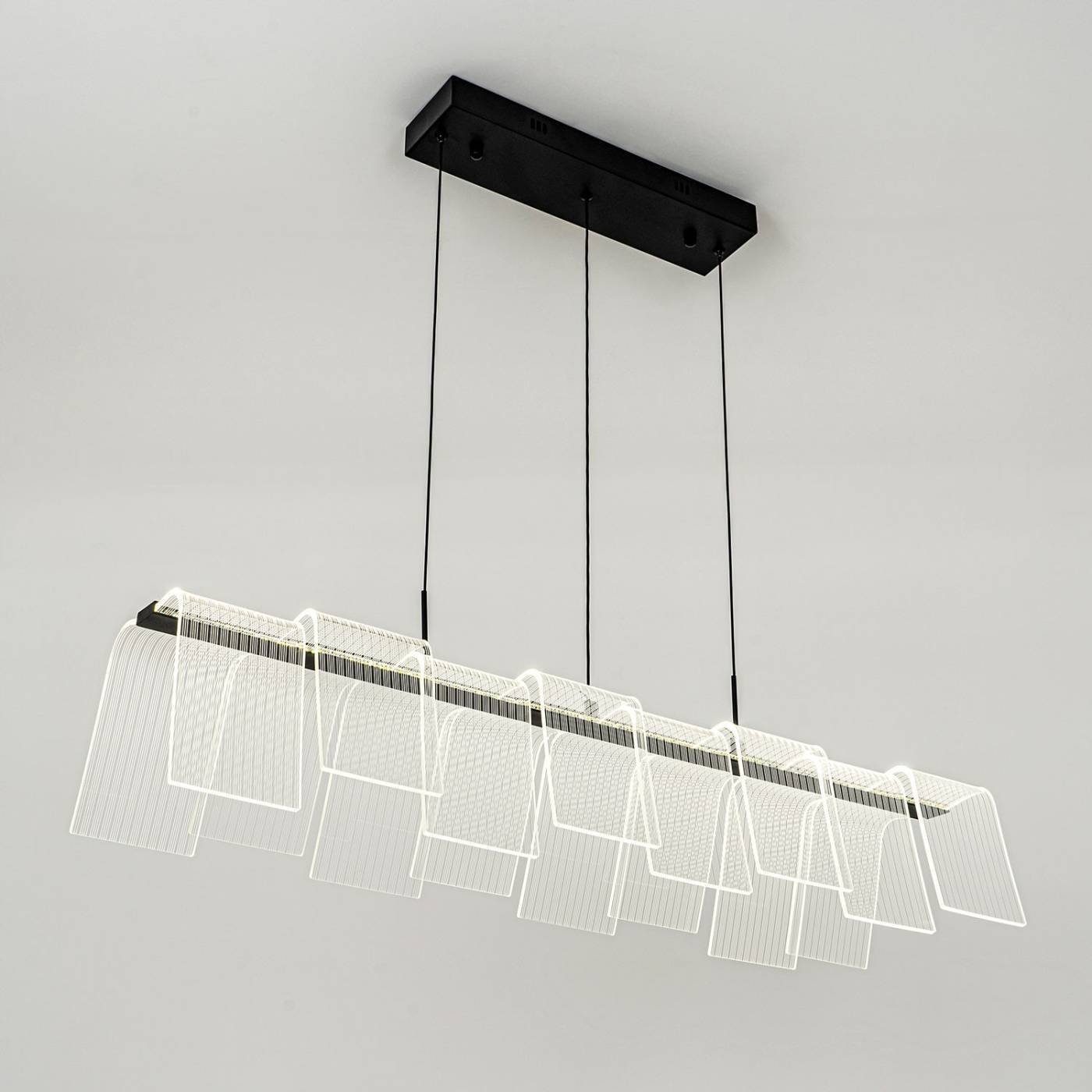 L7709-970 BK Подвесная люстра L LED4U L7709-970 BK