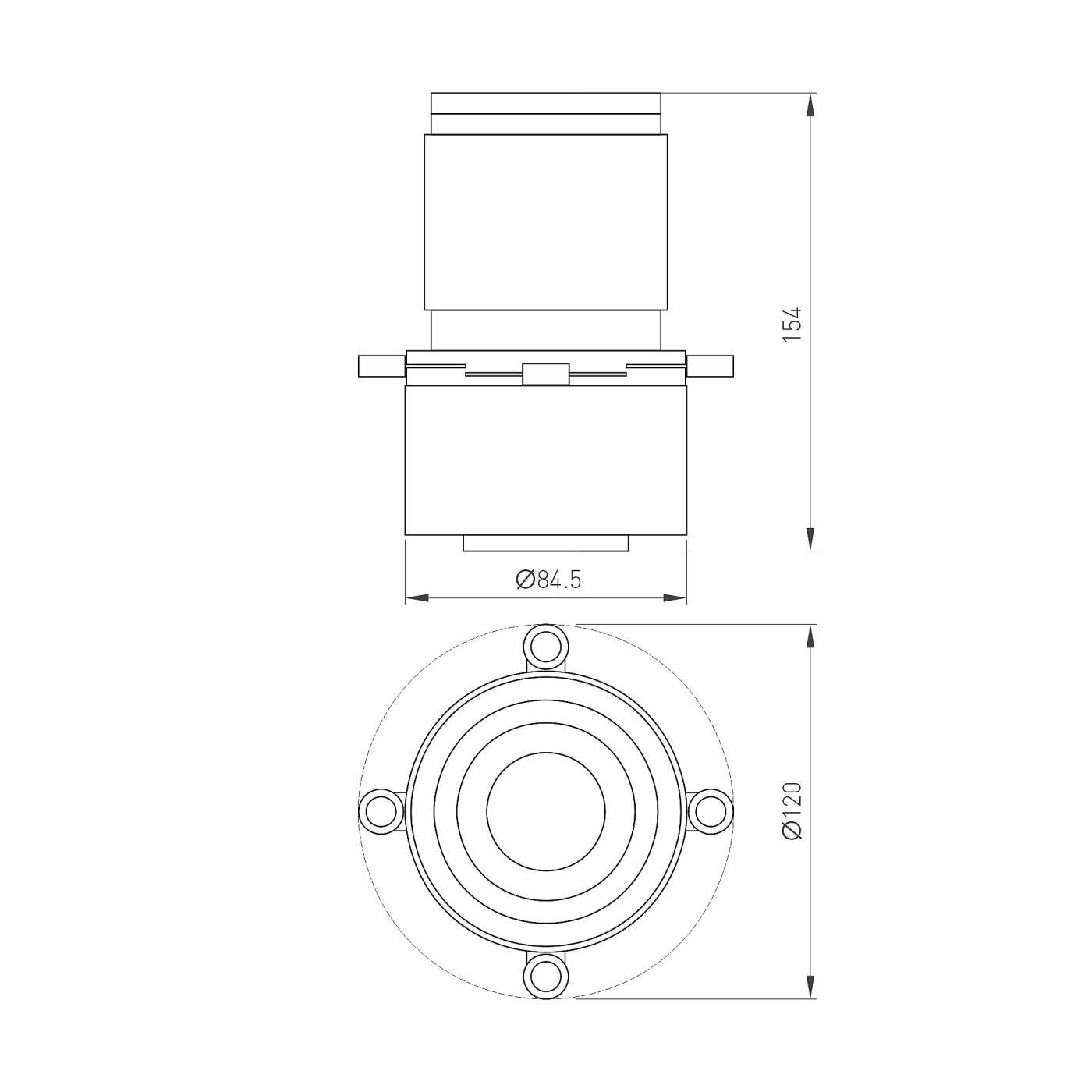 046746 Насадка кадрирующая Arlight Calipso 046746