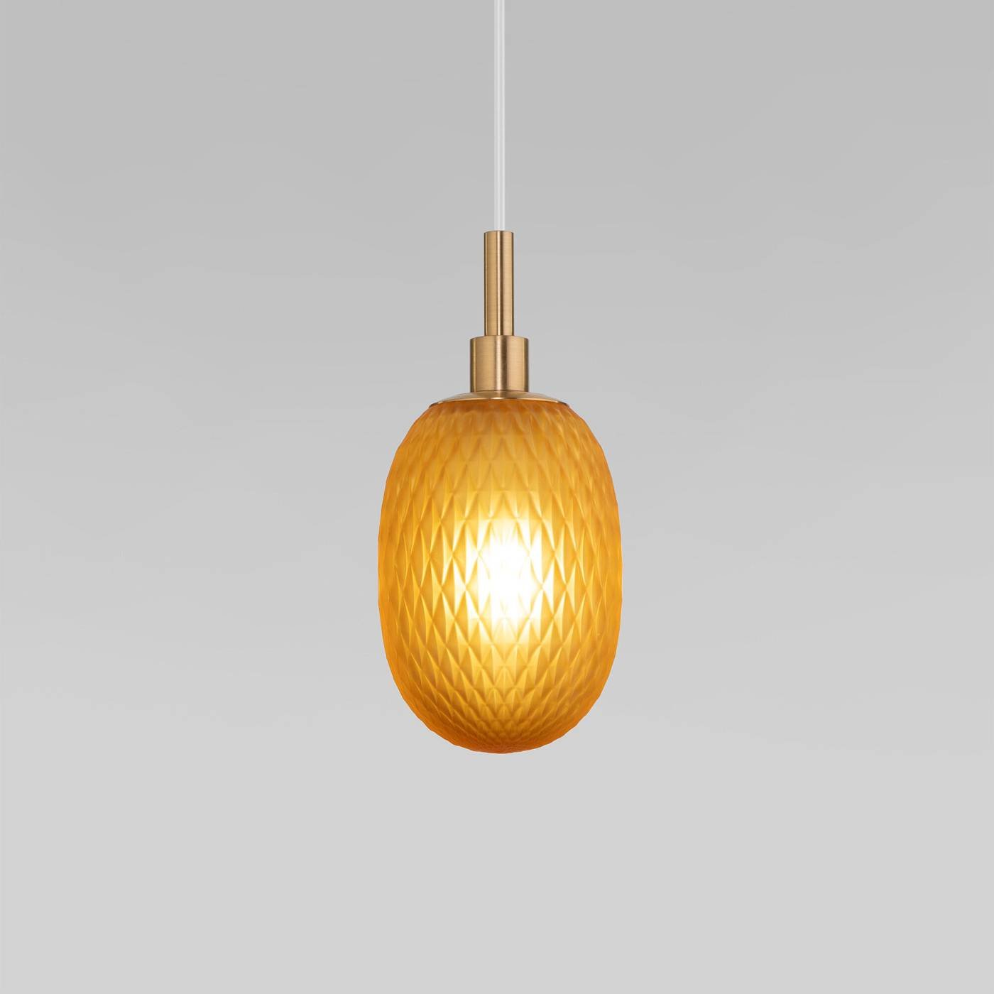 Светильник подвесной Eurosvet Pineapple 50266/1 янтарный