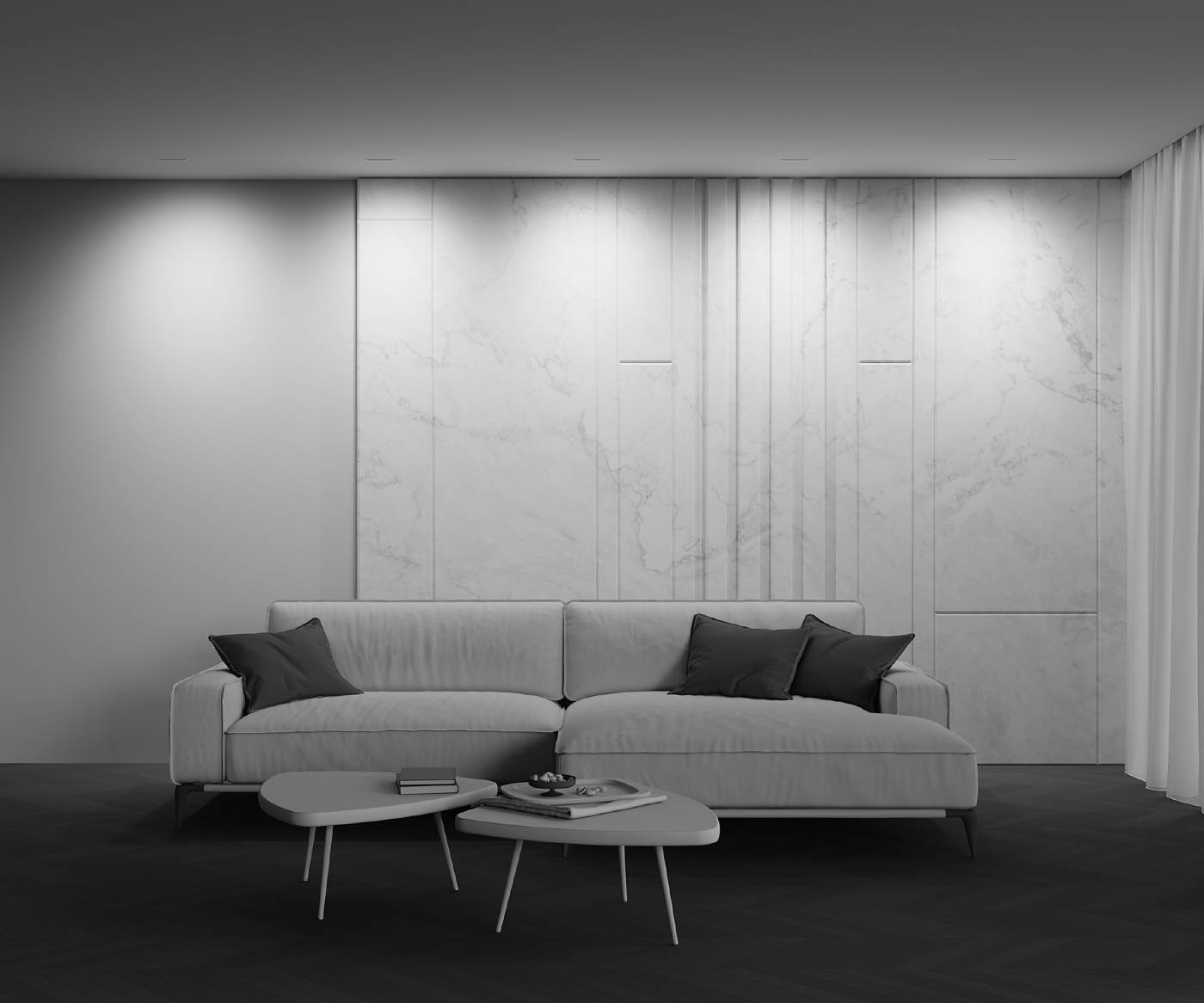 Встраиваемый светильник Maytoni Parete DL100-6W2.7-3-4K-W