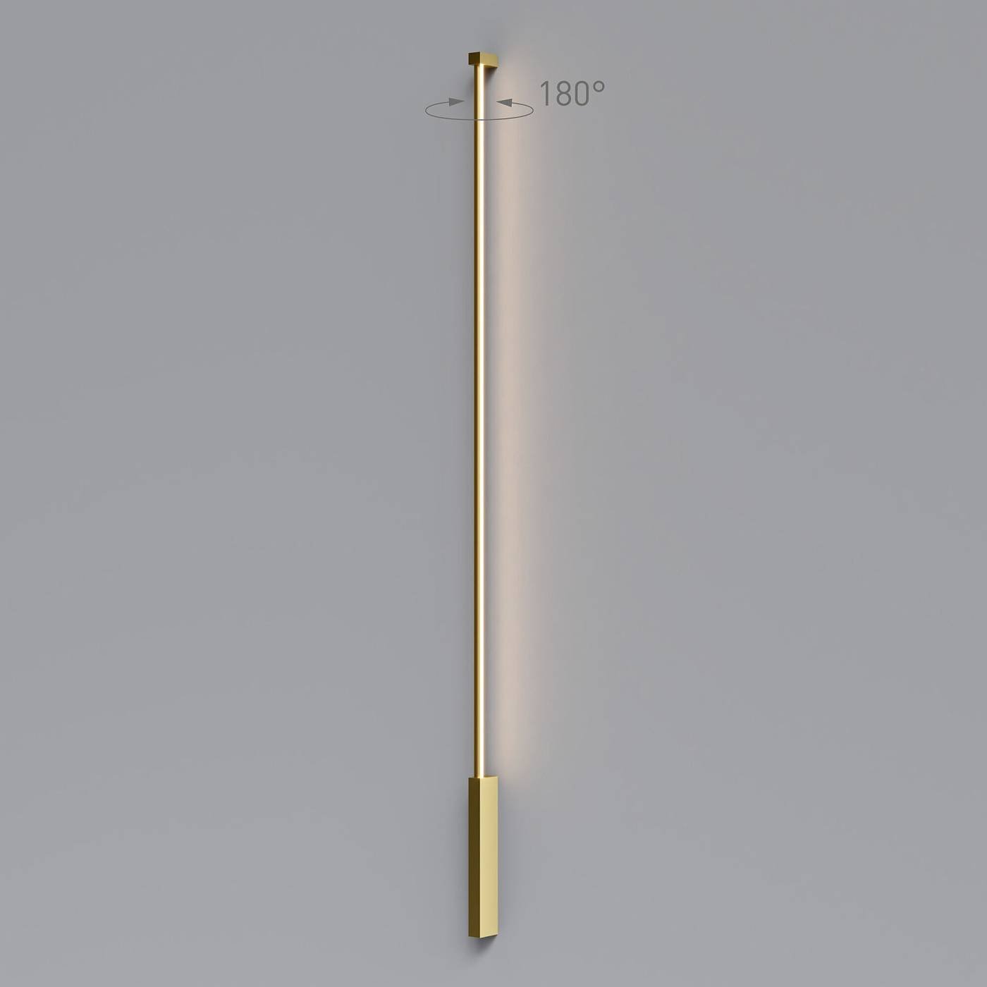 Настенный светильник Elektrostandard Alto Alto LED латунь 3000K (40133/LED)